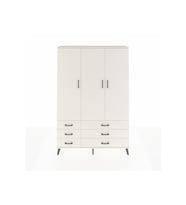 Arges Gardrop 5 Raflı 6 Çekmeceli Tek Askılı 132x30x195 Aytaşı-Aytaşı