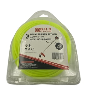 Fixonic B.H.D BHD00655 3.5mm 41m Altıgen Tırpan Misina (Sarı)