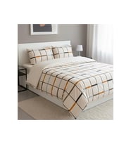 Tek Kişilik Nevresim Takımı 160x220cm 2 Yastık Kılıfı Lastikli Çarşaflı 100x200+30