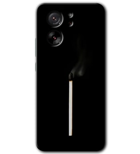 Xiaomi Mi 13T Pro Kılıf HD Desen Baskılı Arka Kapak - Sönmüş Kibrit