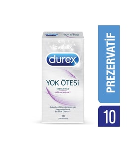 Durex Yok Ötesi Ultra Kaygan Prezervatif 10'lu