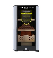 Quantoro QCC-39 Elektronik Nemlendirme & Soğutmalı Siyah Puro Dolabı