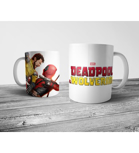Pixxa Deadpool & Wolverine Marvel Kupa Bardak Model 1