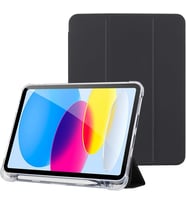 Lexroo Aple iPad Air 5 / Air 4 10.9 inç Uyumlu Smart Kılıf, Aple Pencil Kalemlikli, Trifold, Esnek