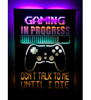 Gaming Progess Led Işıklı Tablo