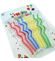 Mum Burgulu Uzun Renkli Pk:8-