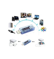 Usb Voltmetre Ampermetre Voltaj Akım Ölçer