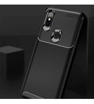 Xiaomi Mi Mix 3 Kılıf Esnek Soft Karbon Tasarım Legion Serisi (Siyah)