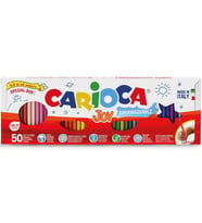 Carioca Joy Süper Yıkanabilir Keçeli Boya Kalemi 50'li (1/2 Metre) (Karışık)