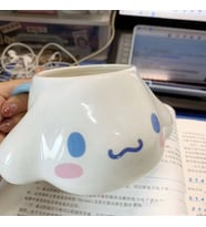 450Ml Sanrio Cinnamoroll Sevimli Seramik Karikatür Yaratıcı Meşrubat Bardağı