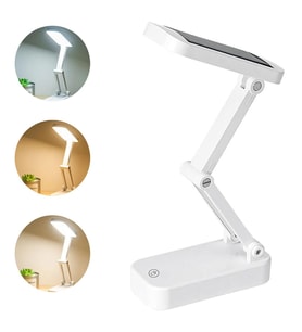 Powermaster PM-24440 Katlanabilir Dokunmatik Tuşlu Solar / Şarjlı Ledli Masa Lambası