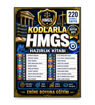 KODLARLA HMGS HAZIRLIK KİTABI - Hukuk Mesleklerine Giriş Sınavı Hazırlık Kitabı