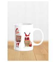 Hediyelik Yeniyıl / Yılbaşı / Noel Baba Baskılı Kupa Bardak