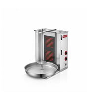 Silverinox Elektrikli 2 Radyan Motorsuz Döner Makinesi 380V