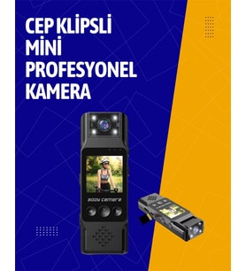 Kablosuz Wifi Bağlantılı Full Hd Mini Kamera - Döngüsel Kayıt Ve Hareket Algılama Özellikli