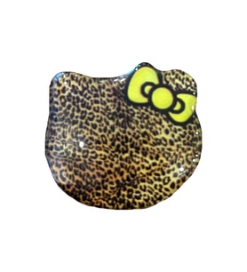 E2M POP SOCKET TELEFON TUTUCU BENEKLİ KEDİ SARI