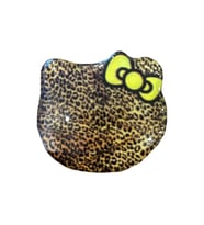 E2M POP SOCKET TELEFON TUTUCU BENEKLİ KEDİ SARI