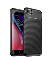 Apple iPhone 7 Kılıf Esnek Soft Karbon Tasarım Legion Serisi (Siyah)