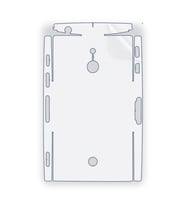 SChitec SONY LT22I Uyumlu Fullbody Arka Kaplama Hidrojel Koruyucu Film