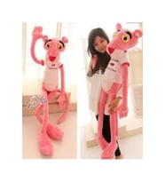 Uyku Arkadaşım Pembe Panter Peluş 100 cm (Çok Renkli)