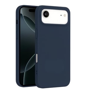 Coverzone iPhone 17 Pro ?le Uyumlu K?l?f Z-Mara Lansman Vieri Tam Koruma Arka Kapak Kamera Koruma �?k?nt?l? P�r�zs�z Y�zey Lacivert