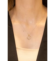 PAPATYA KOLYE 14 AYAR A048571