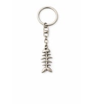 Bone Tide – Balık İskeleti Figürlü Gümüş Renk Unisex Metal Anahtarlık