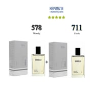 578 + 711 Erkek Parfüm Edp 50 ml Woody/Fresh - Mnms578711
