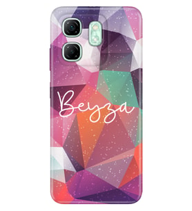 İnfinix Hot 8 9 10 12 20 20i 30 30i 40 40i 50 50i 60i Pro Plus 4G 5G Kılıf İsim Yazılı Kişiye Özel Model-2 (Çok Renkli)