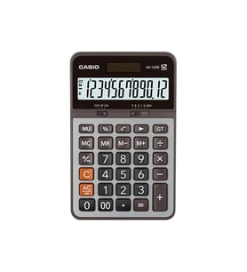 CASIO AX-120-B 12 HANE MASAÜSTÜ HESAP MAKİNESİ