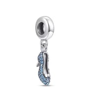 Fubena Mavi Taşlı Topuklu Sallantılı Charm
