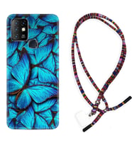 INFINIX Hot 8 9 10 11S Hot 10 Play 10T Kılıf Boyun Asklı Rasta Silikon Owl 1351
