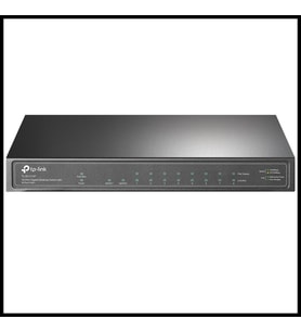 Tp-lınk Tl-sg1210p, 8 Port, Gigabit, Poe 63w, 1 Port Sfp, Yönetilemez, Metal Kasa, Masaüstü Switch