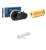 Bosch Filtre Bakım Seti BMW 7 SERİSİ 730 Dizel 2008-2015 245 Beygir Hava + Yağ f. + Yakıt Filtre Bosch