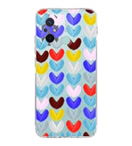 PrintiFy Xiaomi Redmi 12C ile Uyumlu Water Color 1  Kamera Korumalı Şeffaf  Kılıf