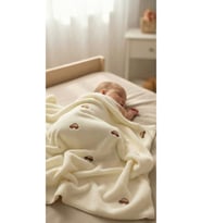 ARABA NAKIŞLI WELSOFT 90*100 CM BEBEK BATTANİYESİ