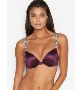 Victoria's Secret Bombshell 2 Beden Büyük Gösteren Işıltılı Askılı Pushup Sütyen