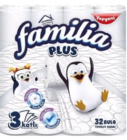 Familia Plus Tuvalet Kağidi Sİhİrlİ ÇİÇek 3 Kat 32 Lİ (Karışık)