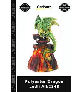 Özel Üretim Ejderha Dekoratif Figür Aydınlatma Polyester Dragon Ledli Alk2348