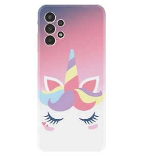 Samsung Galaxy M14 Kılıf Silikon Desen Özel Seri Sweety Unicorn 1737