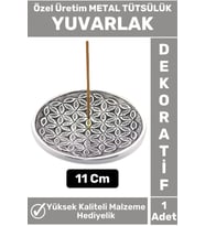 Özel Seri Yüksek Kaliteli Dekoratif Hediyelik Yoga Chakra Meditasyon Pozitif Enerji METAL Tütsülük