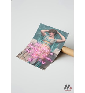 Beautiful Dream Klasik Portre, Çerçevesiz Yüksek Kalite Duvar Afişi - Motivasyon