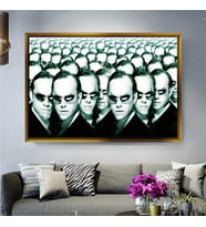 Altın Çerçeveli dekoratif tablo l913 (Gold)