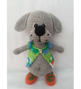 Göbekli Köpüş Amigurumi Organik Oyuncak