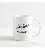 Müdür Yardımcısı Kupa Bardak (2. Tasarım) (Beyaz)