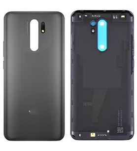 Xiaomi Redmi 9 FULL Kasa Arka Kapak Yan Tuş Takımı SİYAH
