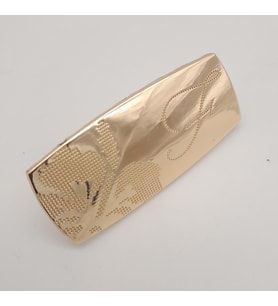 Angel Çanta Aksesuar Etamin Desen Light Gold Plaka Süs