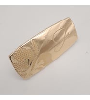 Angel Çanta Aksesuar Etamin Desen Light Gold Plaka Süs
