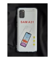 Samsung Galaxy A31 Uyumlu Premium Şeffaf Telefon Kılıfı