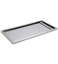 Dikdörtgen Krom Plakalık Araba Plaka Altlığı 30x16cm